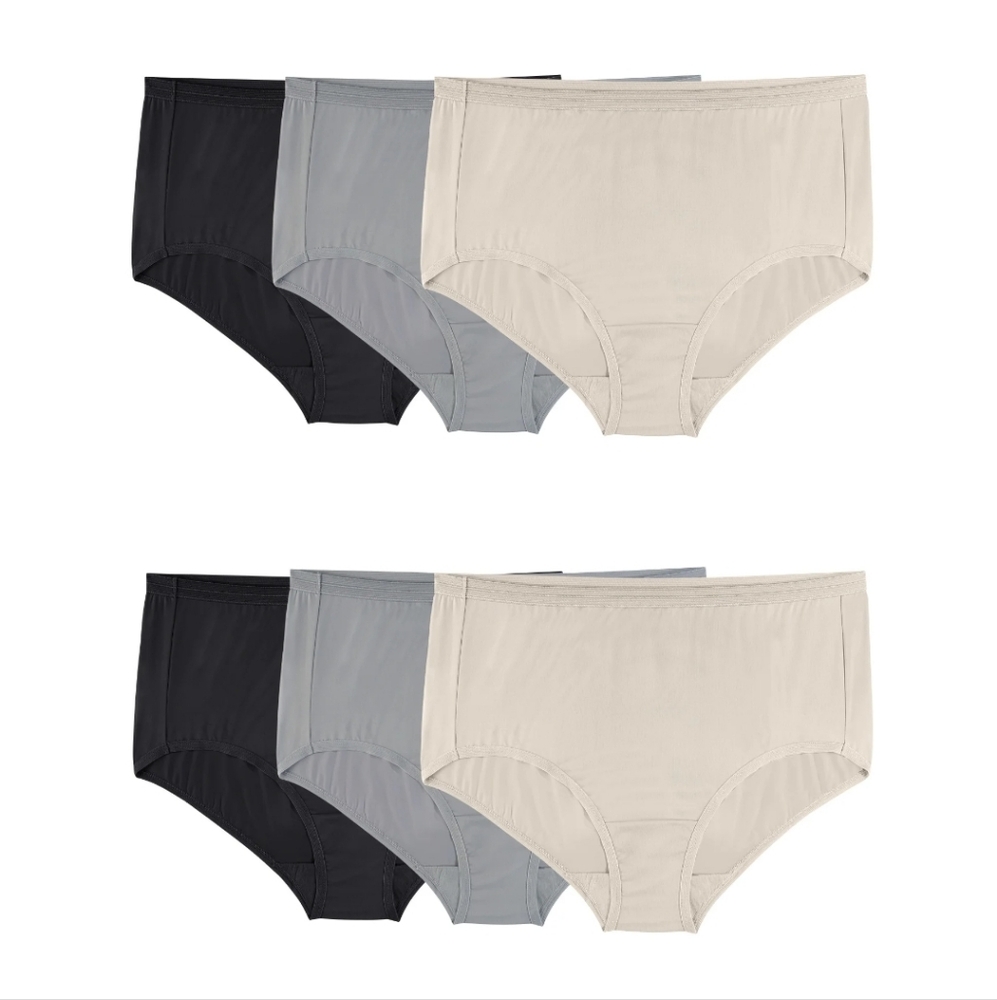 Fruit of the Loom Briefs Microfiber 6 pack - 4X